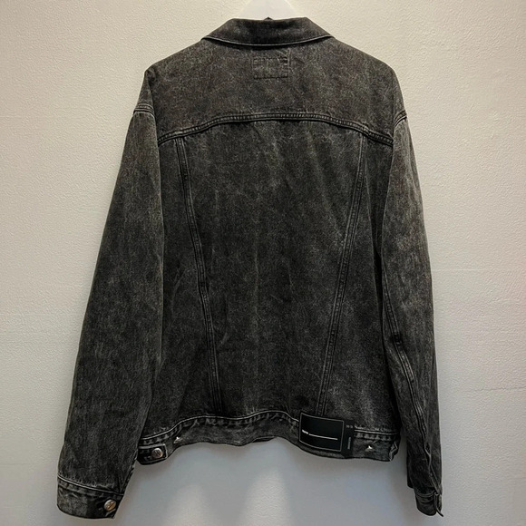 We11done Logo Patch Denim Jacket - Picture 8 of 11